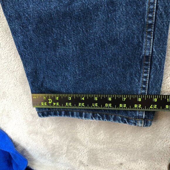 Lee Mens Jeans 38x32 Relaxed Fit Blue Denim Classic Casual Straight Leg Cotton - Picture 8 of 14